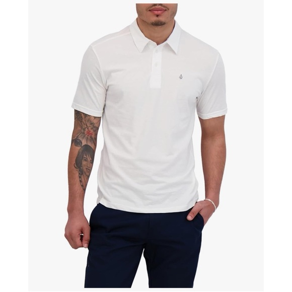 Volcom Other - Volcom Short Sleeve Polo Shirt Classic Fit Soft Cotton Blend Modern Casual Style